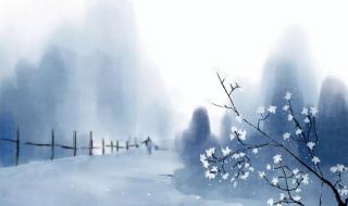 描写冬天景色的诗句 冬季美景经典诗句